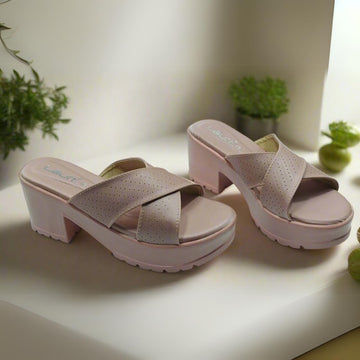 LD SLIPPER HEEL 6061-PINK